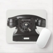 回転式電話のクローズアップ マウスパッド (マウス)