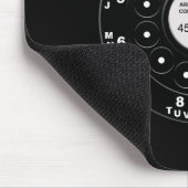 回転式電話ダイヤル マウスパッド (コーナー)