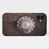 回転式電話ダイヤル Case-Mate iPhoneケース (裏面(横))