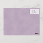 回転木馬かわいらしユニコーンアート ポストカード (裏面)