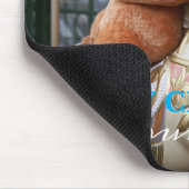 回転木馬とテディベア マウスパッド (コーナー)