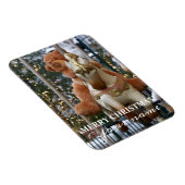 回転木馬とテディベア マグネット (右側)