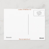 回転木馬の夢 ポストカード (裏面)