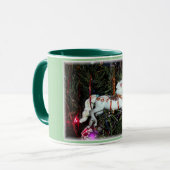 回転木馬の馬のオーナメント マグカップ (正面左)