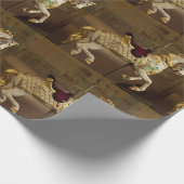 回転木馬の馬 ラッピングペーパー (角)