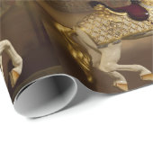 回転木馬の馬 ラッピングペーパー (ロールコーナー)