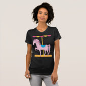 回転木馬の馬 Tシャツ (正面フル)