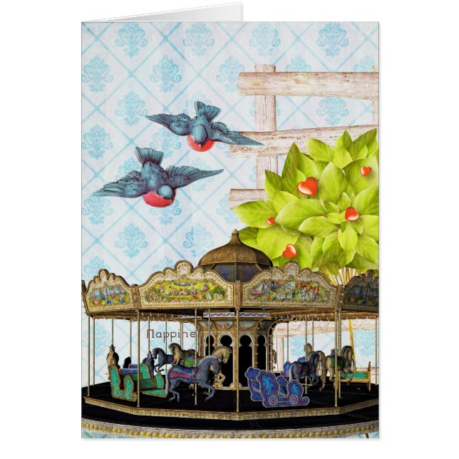 回転木馬の鳥 (正面)