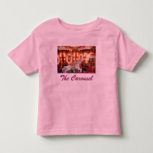 回転木馬のTシャツ トドラーTシャツ