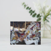 回転木馬はがき1 ポストカード (スタンド正面)