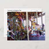 回転木馬はがき ポストカード (正面/裏面)