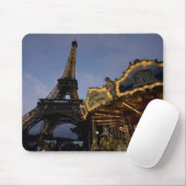 回転木馬はエッフェル塔の夕べ マウスパッド (マウス)