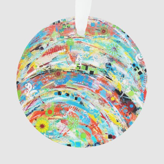 回転木馬アクリルオーナメント オーナメント (正面)