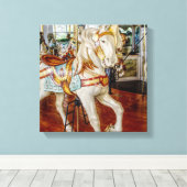 回転木馬ウスカンバスプリント キャンバスプリント (インサイチュ (ウッドフロア))