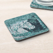 回転木馬ウマアクアマリン コースター (左側)