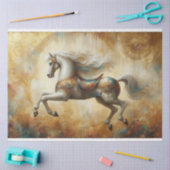 回転木馬ウマゴシックスチームパンクデクページ 薄葉紙 (クラフト)