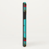 回転木馬ウマズオンブルー Case-Mate iPhoneケース (裏面/右)