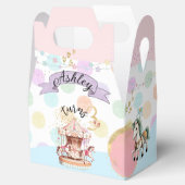 回転木馬ウマテーマ、ゲーブル4x2.5x5 フェイバーボックス (オープン)