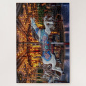 回転木馬ウマパズル ジグソーパズル (縦)