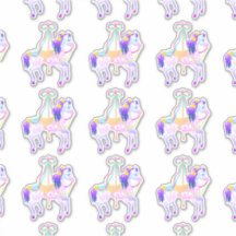 回転木馬ウマ（シート）コンターシール