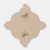 回転木馬ウマ – チョコレートブラウンとタン フェイバーボックス (折り畳みなし)