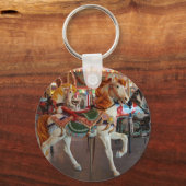 回転木馬ウマ， 2 キーホルダー (正面)