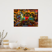 回転木馬ウマ – SRF ポスター (キッチン)