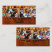 回転木馬エンターテイメント 名刺 (正面/裏面)