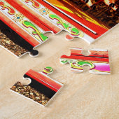 回転木馬オンブライトンビーチ ジグソーパズル (側面)