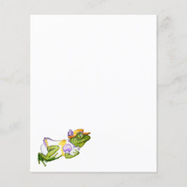 回転木馬カエル写真紙文房具