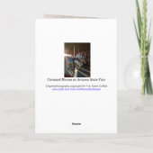 回転木馬カラフル馬/カーニバル乗り カード (裏面)