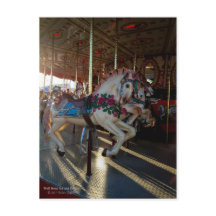 回転木馬カラフル馬/カーニバル乗り/