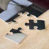 回転木馬カラフル馬 ジグソーパズル (側面)