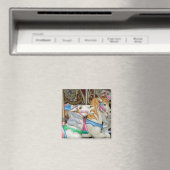 回転木馬カラフル馬 マグネット (インサイチュ (食洗機))