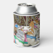 回転木馬カラフル馬 缶クーラー (缶裏面)
