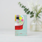 回転木馬ガムボール機 名刺 (スタンド正面)