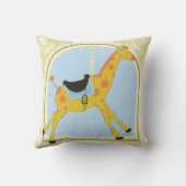 回転木馬キリンbyジューンエリカヴェス クッション (裏面)