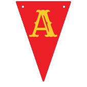 回転木馬サーカスカーニバルハッピーバースデーバナー バンティングフラッグ (第3の旗)