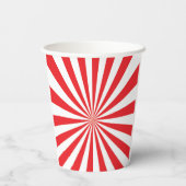 回転木馬サーカスカーニバルバースデーパーティー紙カップ 紙コップ (裏面)