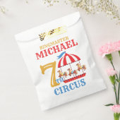 回転木馬サーカスカーニバル誕生日パーティーフェイスバッグ フェイバーバッグ (封をした状態)