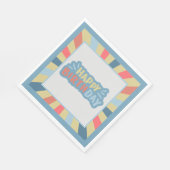 回転木馬サーカス誕生日ナプキンス スタンダードランチョンナプキン (角)