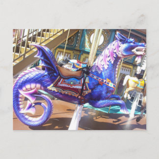 回転木馬シーホース ポストカード