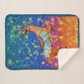 回転木馬スタンド06 2023 シェルパブランケット (正面(横))