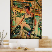 回転木馬デコール ポスター (キッチン)