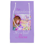 回転木馬ドリームカスタマイズ可能な小型抱き枕 スモールペーパーバッグ (正面)