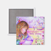 回転木馬ドリームズスクエアマグネット マグネット (正面/裏面)