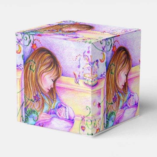 回転木馬ドリームズハートスクエアベビーフライトボックス フェイバーボックス (裏面サイド)