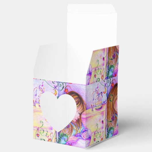 回転木馬ドリームズハートスクエアベビーフライトボックス フェイバーボックス (オープン)