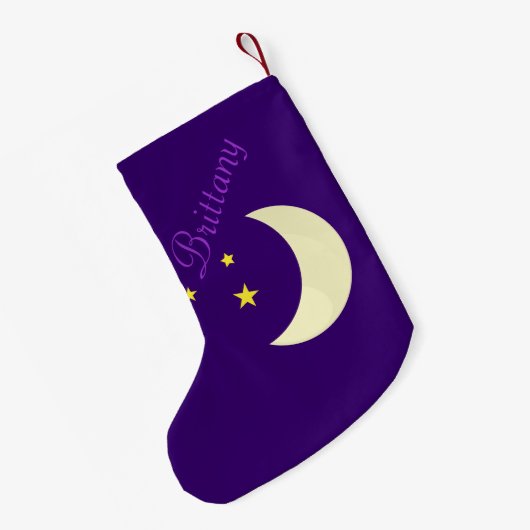 回転木馬ドリームズ1stクリスマスストッキング スモールクリスマスストッキング (裏面 (吊り時))