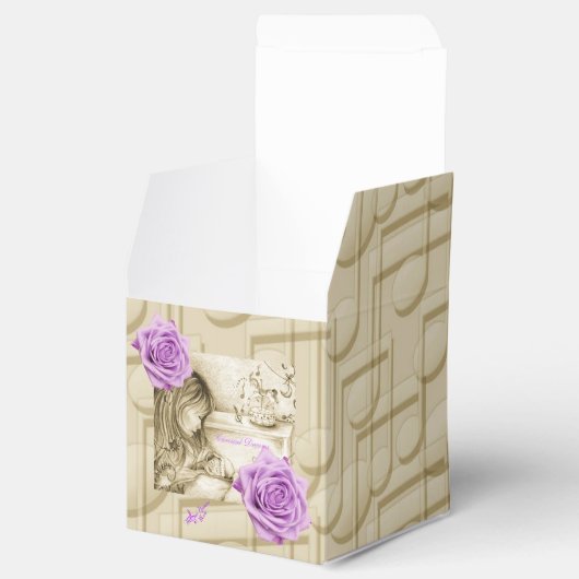 回転木馬ドリームヴィンテージミュージック&バラのビーフボックス フェイバーボックス (オープン)